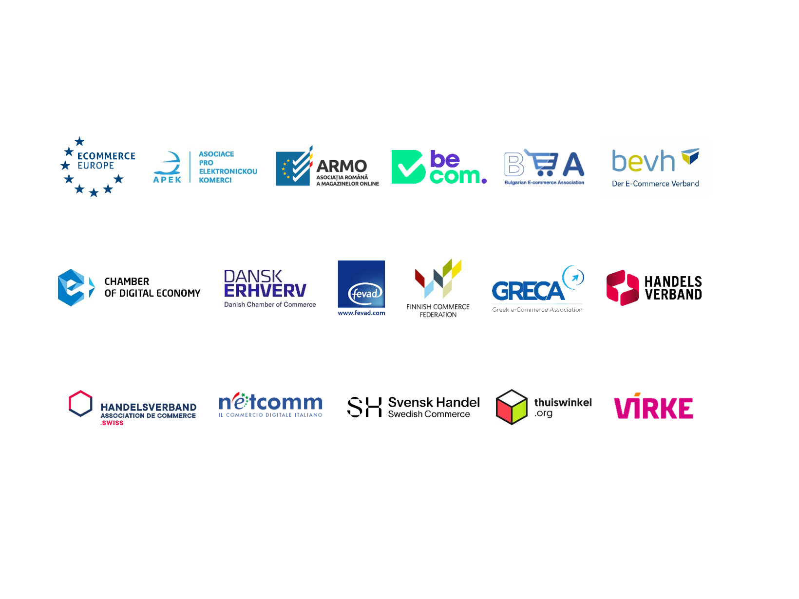 Организациите на фирмите за е-търговия с отворено писмо към евроинституциите Организациите на фирмите за е-търговия с отворено писмо към евроинституциите