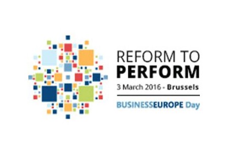 BUSINESSEUROPE DAY - 3 МАРТ 2016 Г., БРЮКСЕЛ