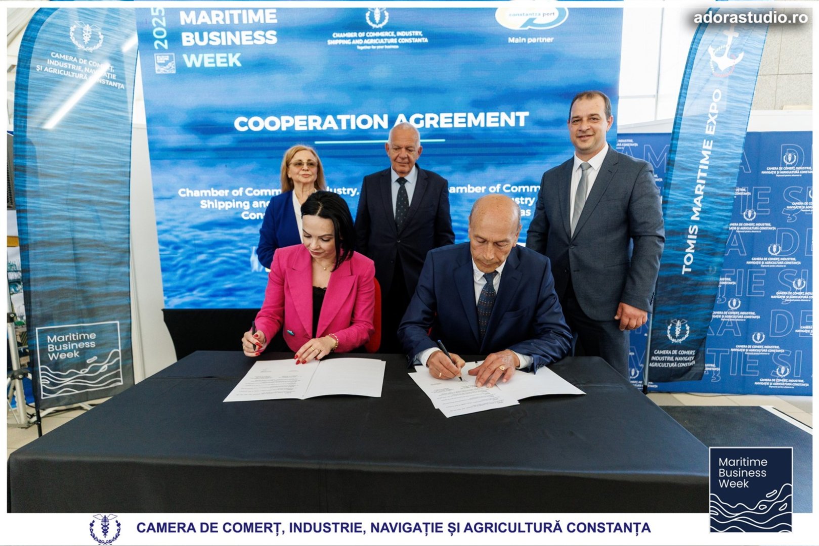 Камарите на Бургас и Констанца с общо споразумение Камарите на Бургас и Констанца с общо споразумение